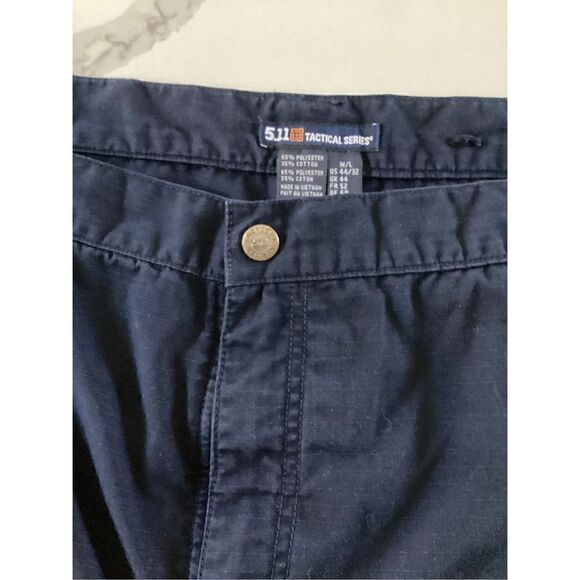 5.11 Tactical Series Sz 44 Ripstop Cargo Pants Navy - Picture 3 of 5